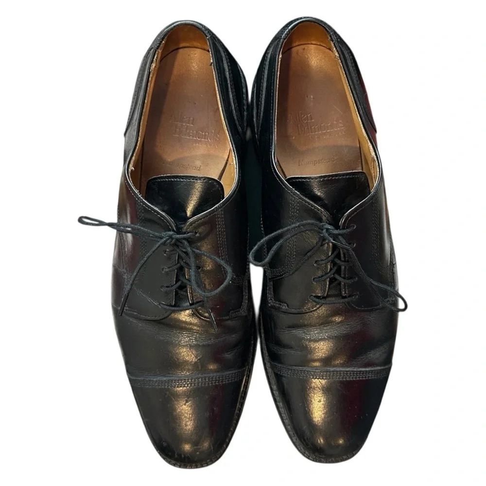 Allen Edmonds Hampstead Cap Toe Oxford Dress Shoes Black Men’s 9.5 D USA Made